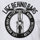 Life Behind Bars cycle t-shirt