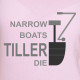 Narrow Boats Tiller Die t-shirt