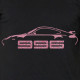 Porsche 996 glitter t-shirt