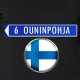 Ouninpohja, Finland - famous stages t-shirt