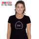 Full Face woman - helmet t-shirt