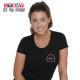 Full Face woman - helmet t-shirt