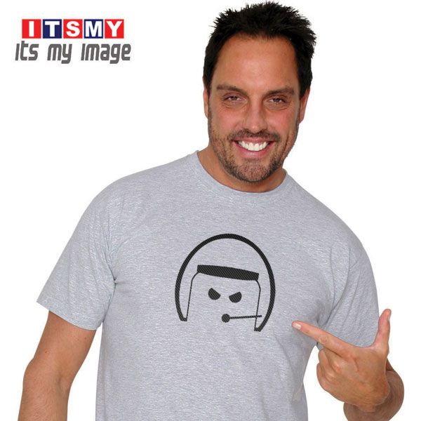 Open Face - helmet t-shirt