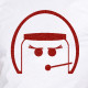 Open Face woman glitter - helmet t-shirt