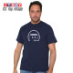 Half Face - helmet t-shirt