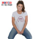 Half Face woman glitter - helmet t-shirt