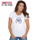 Half Face woman glitter - helmet t-shirt