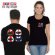 UK flags helmets t-shirt