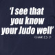 Know Your Judo Well t-shirt