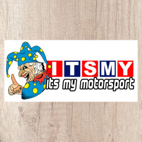 Its My Motorsport Jester long sticker