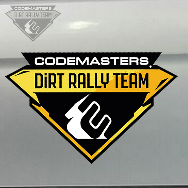 Codemasters DiRT Rally Team Crest sticker Codemasters DiRT Rally Team Crest sticker