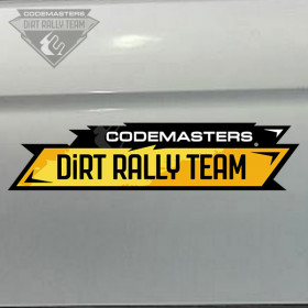 Codemasters DiRT Rally Team Logo sticker