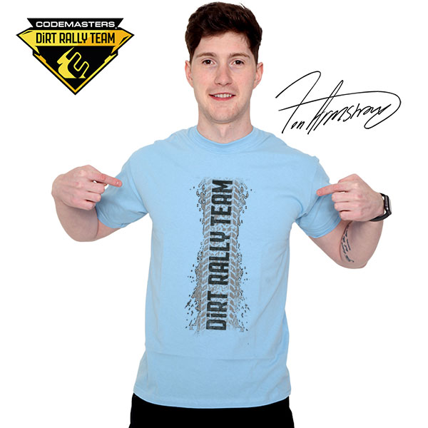Codemasters DiRT Rally Team DiRT track t-shirt Codemasters DiRT Rally Team DiRT track t-shirt