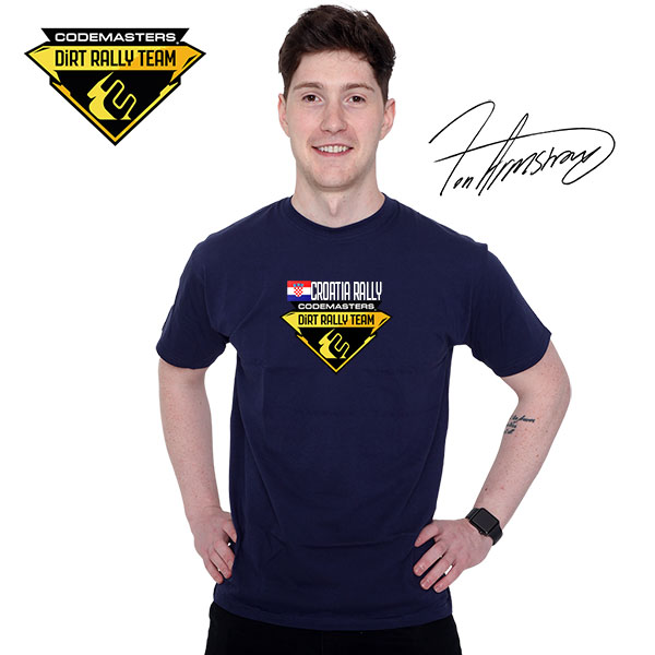 Codemasters DiRT Rally Team Croatia 1st t-shirt Codemasters DiRT Rally Team Croatia 1st t-shirt