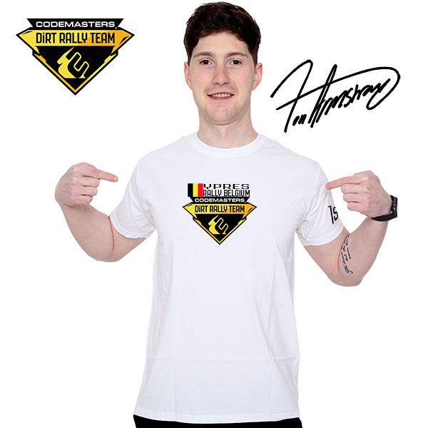 Codemasters DiRT Rally Team Belgium 1st t-shirt Codemasters DiRT Rally Team Belgium 1st t-shirt