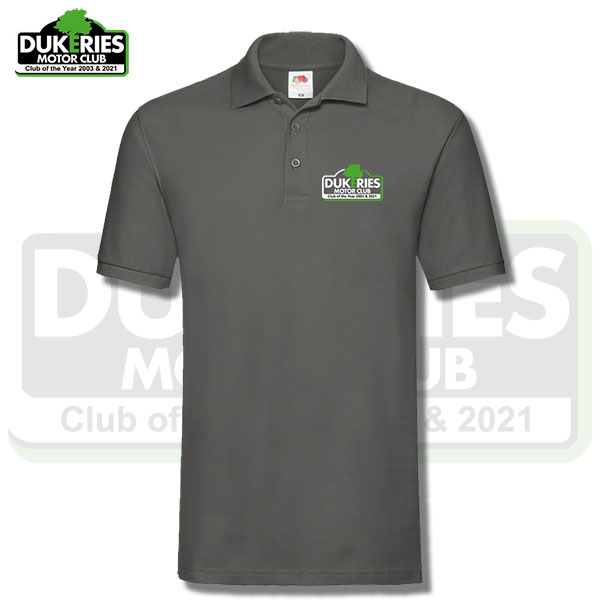 Dukeries logo polo shirt - mens