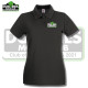 Dukeries logo polo shirt - womens