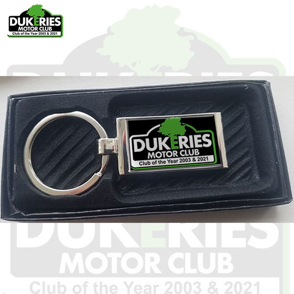 Dukeries logo keyring