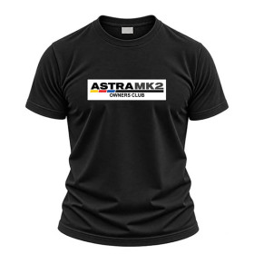 Astra mk2 Owners Club large logo t shirt