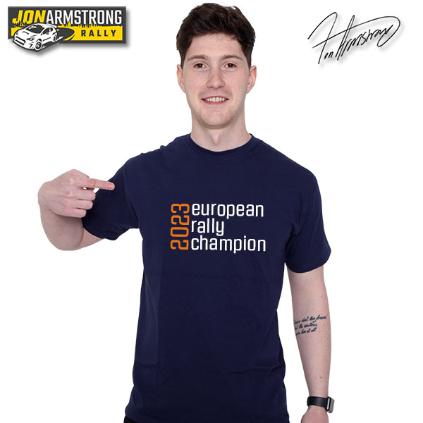 Jon Armstrong erc champion t-shirt