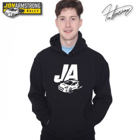 Jon Armstrong JA logo hoodie