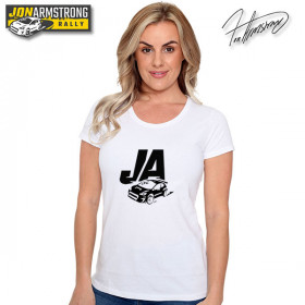 Jon Armstrong large JA logo t-shirt