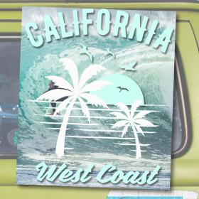 West Coast sticker