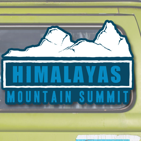 Himalayas sticker