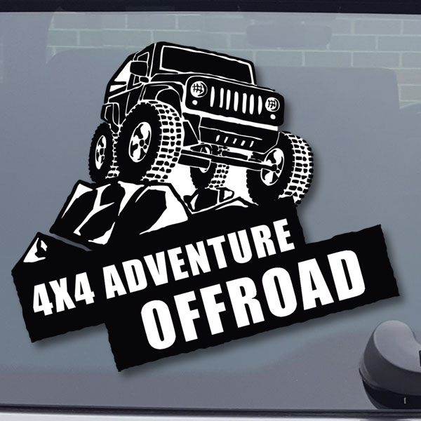 4x4 Adventure sticker