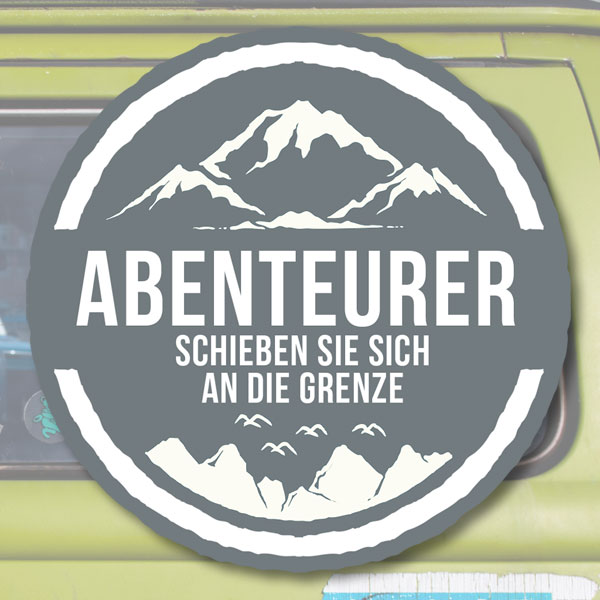 Abenteurer sticker