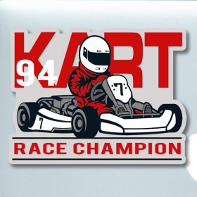 Kart Racer sticker