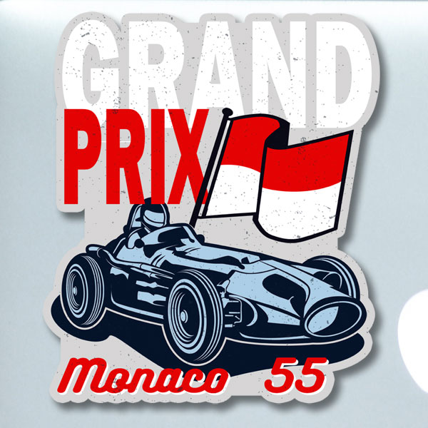 Monaco 55 sticker