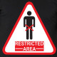 Restricted Area rally signs t-shirt