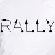 Rally Tulip text rally signs t-shirt