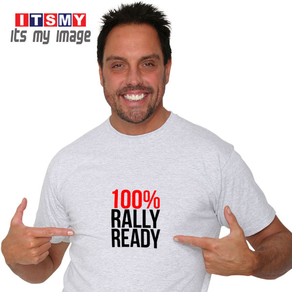 100 percent rally ready rally signs t-shirt