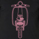 Scooter front glitter t-shirt