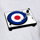 Mod record player t-shirt