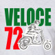 Scooter racer veloce t-shirt