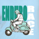 Scooter enduro race t-shirt