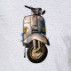 Silver scooter t-shirt