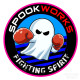 Spookworks Fighting Spirit large logo t-shirt - mens