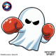 Spookworks Ghost logo t-shirt - mens