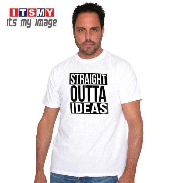 Straight outta ideas t-shirt