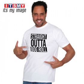 Straight outta bog roll t-shirt